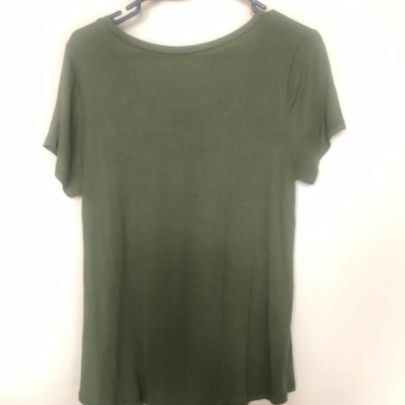 Olive green t-shirt - Picture 3 of 4